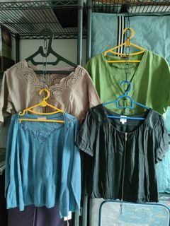 4pcs atasan wanita blouse