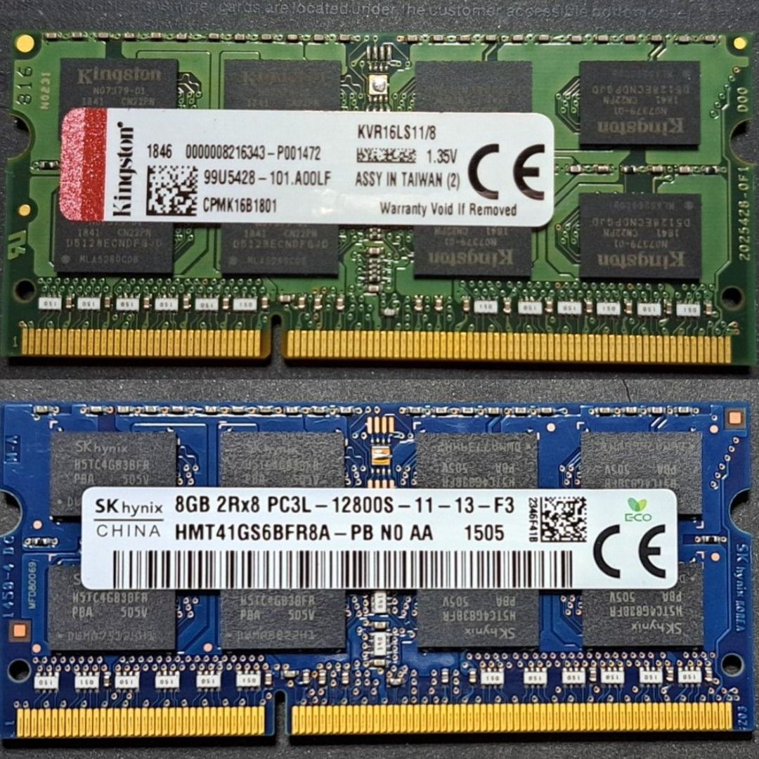 Ram sodimm ddr3 8gb 1600mhz discount
