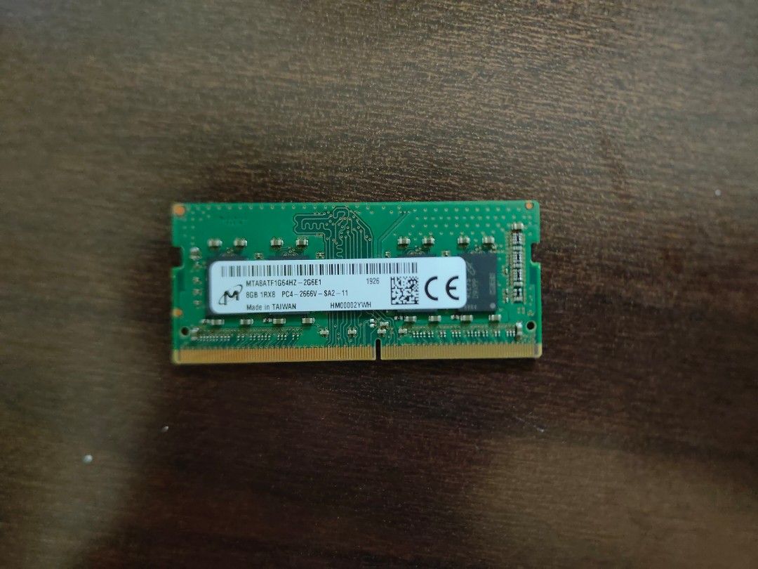 8GB Laptop Ram DDR4 2666 Computers Tech Parts Accessories