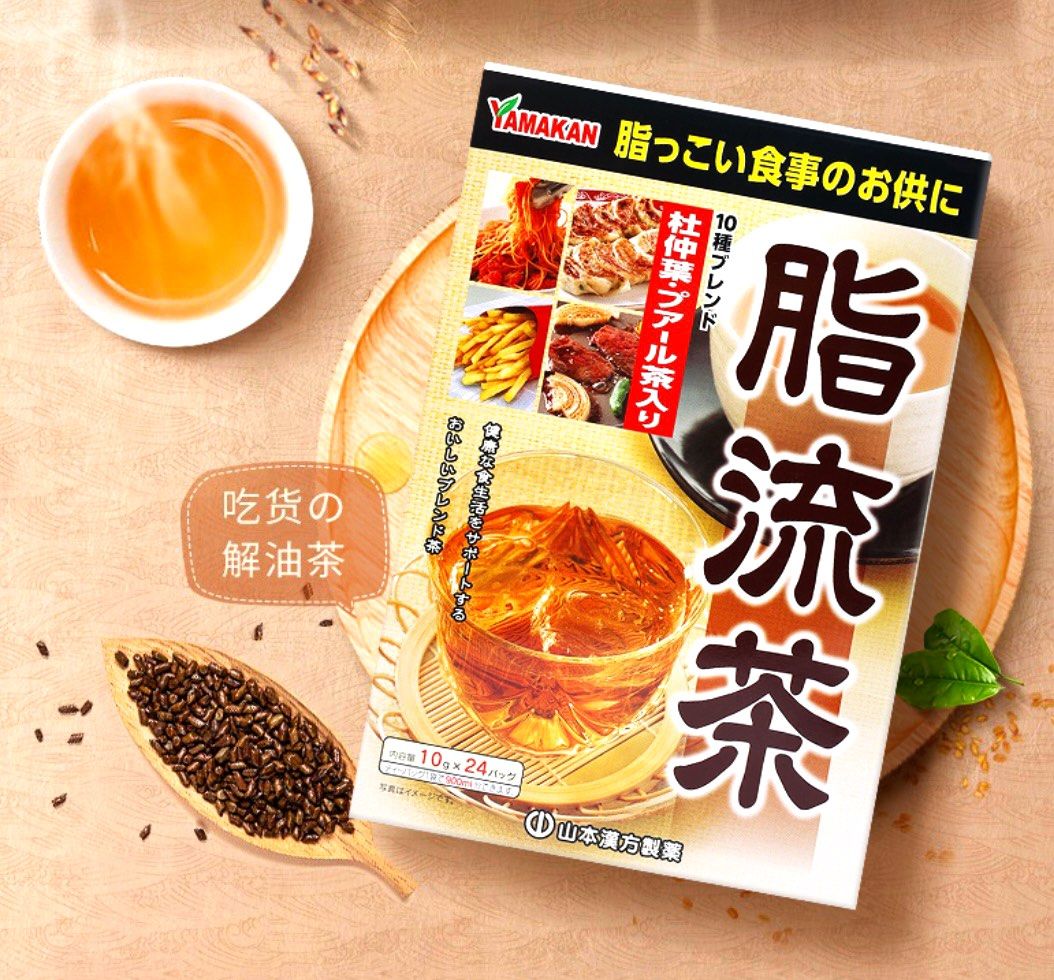 山本漢方製薬 脂流茶 1セット（10gX24包×2箱） 健康茶 - 健康茶