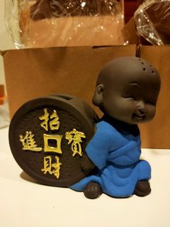 小和尚招财进宝、财源滚滚、福袋、平安