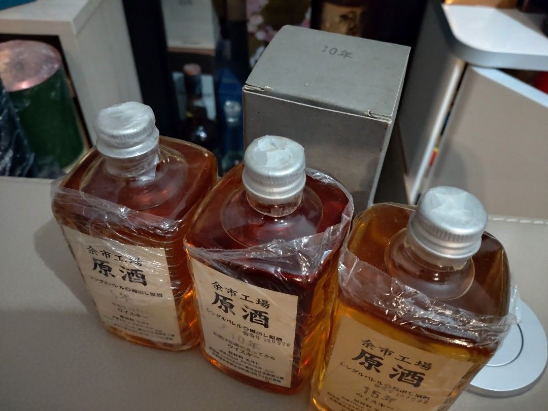 珍藏級] 余市工場單桶原酒威士忌角瓶170ml 5 年10 年15 年Nikka Yoichi 