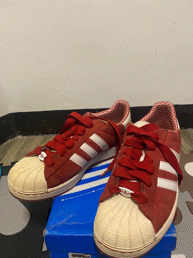 superstar white blue red