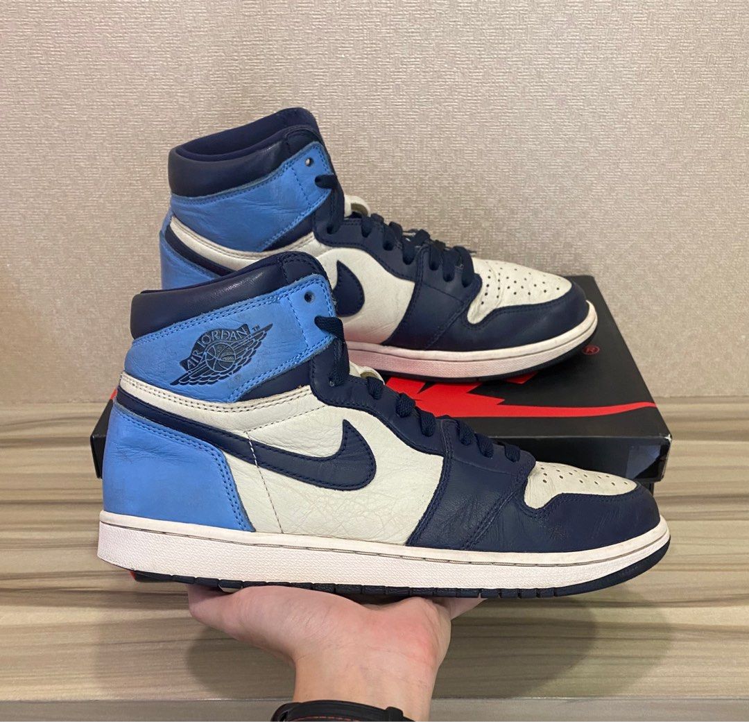 Air jordan deals 1 obsidian uk