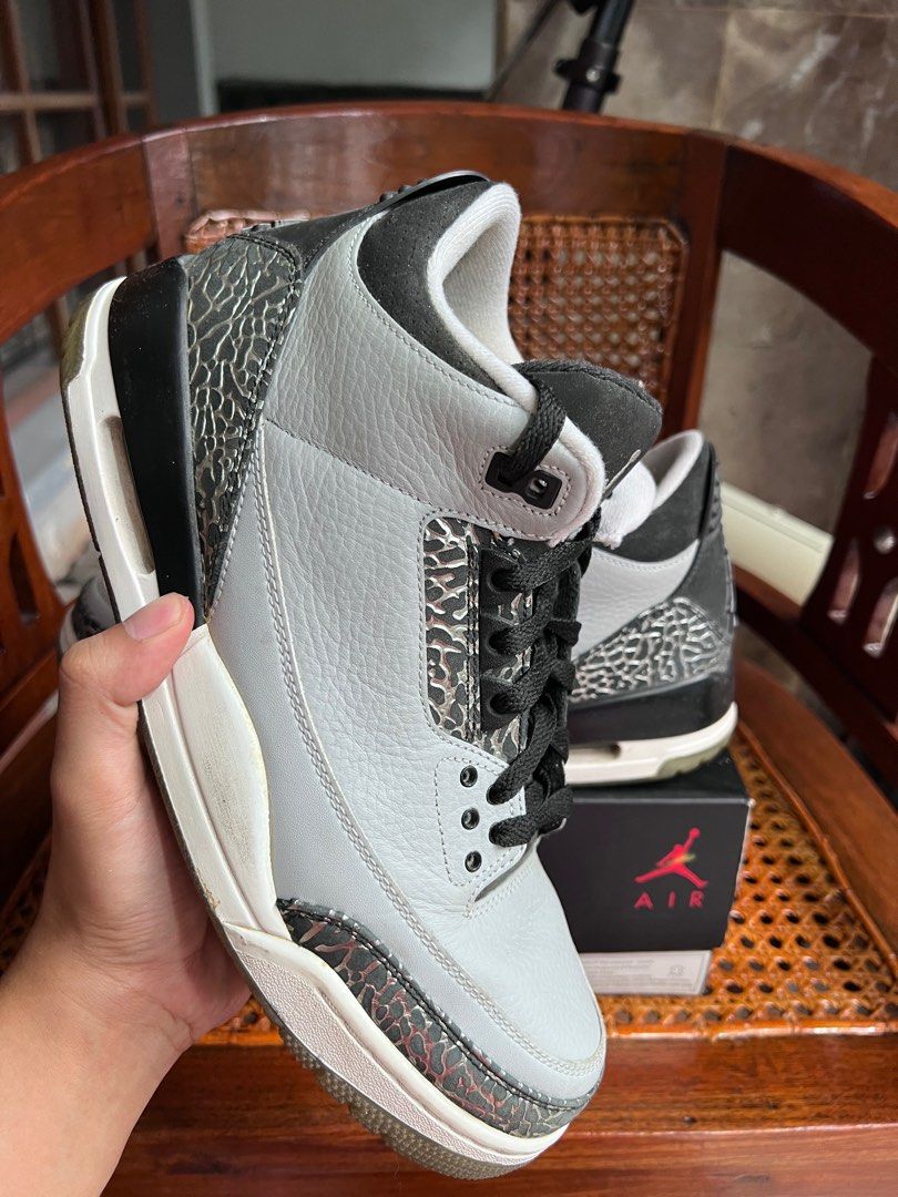 jordan 3 wolf grey size 13