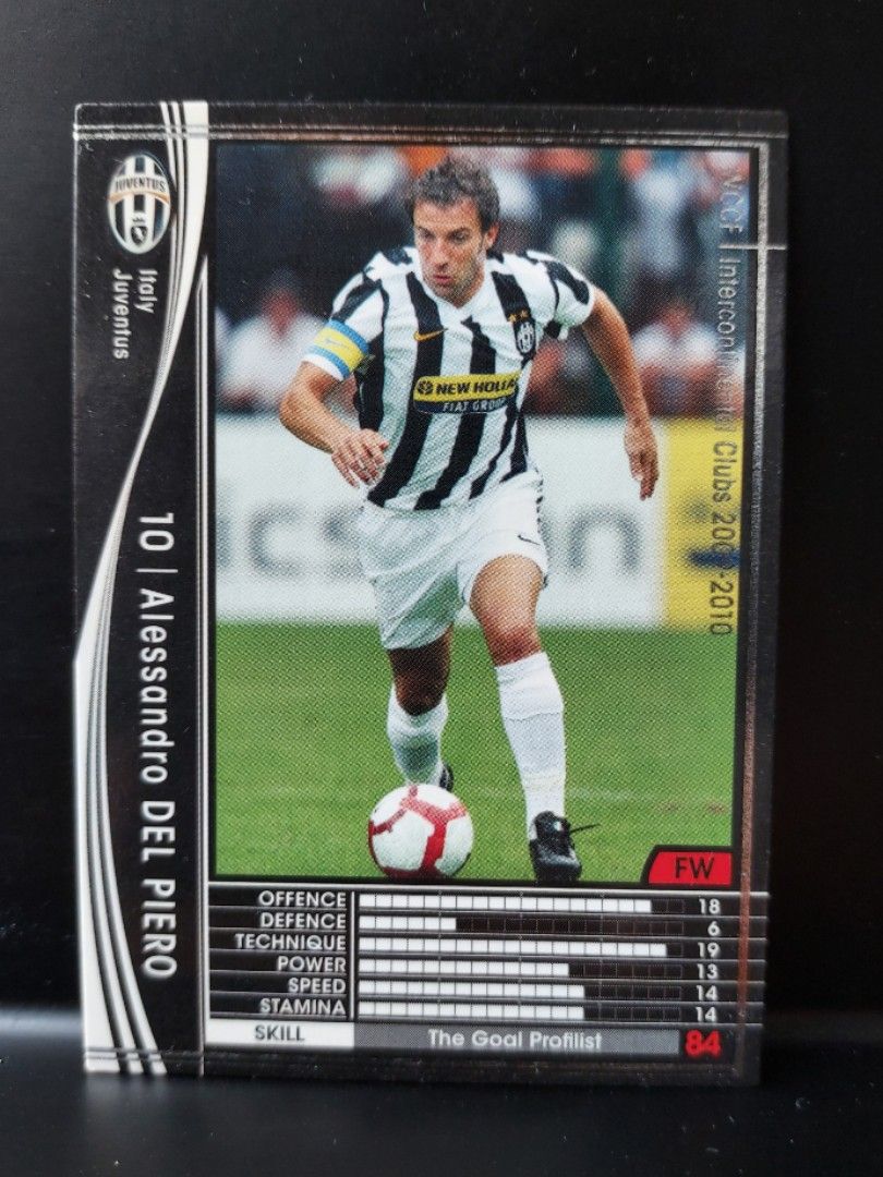 Alessandro Del Piero - Juventus FC - 2009-10 Panini WCCF 