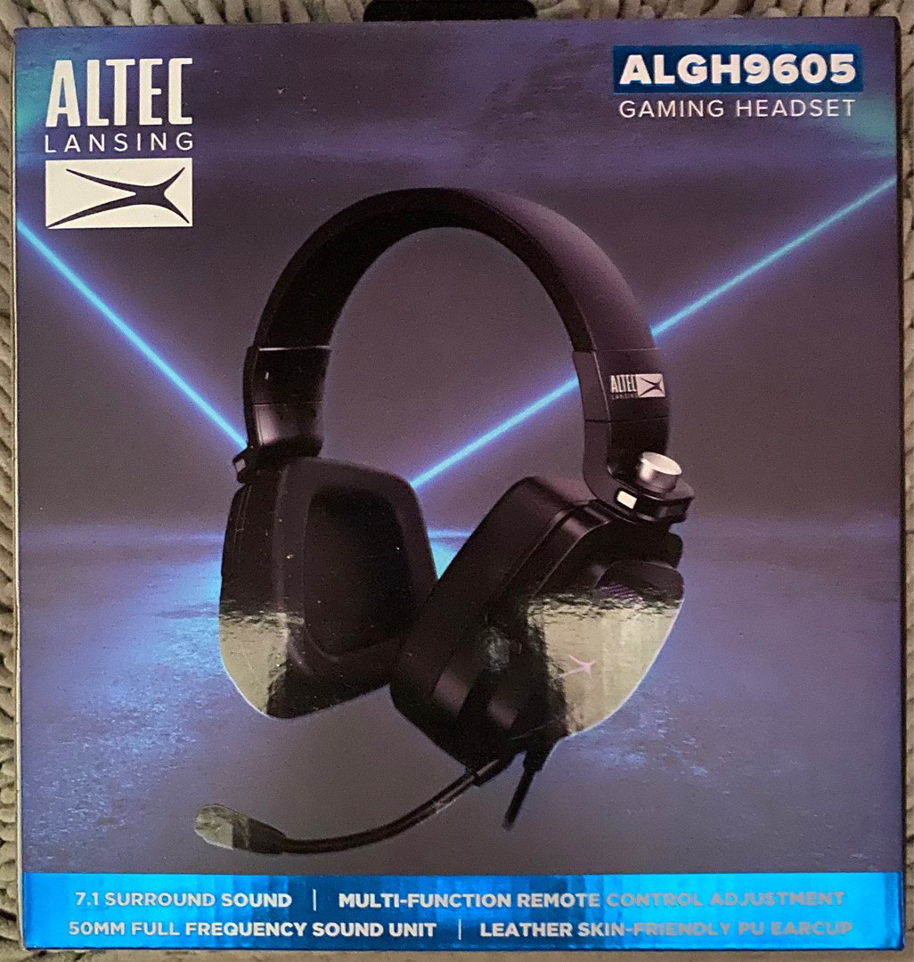 Altec Lansing ALGH9605 Gaming Headset, Audio, Headphones &amp; Headsets on ...