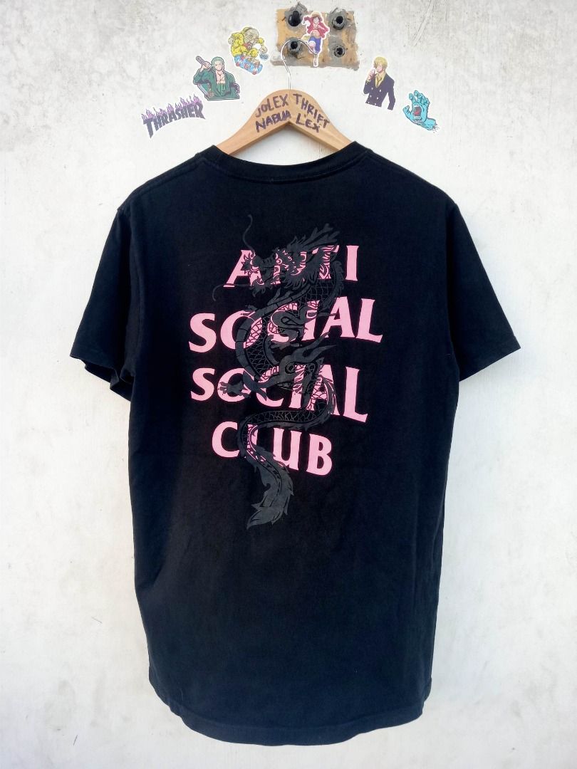 ANTI SOCIAL SOCIAL CLUB 1988 DRAGON TEE ASSC, Men's Fashion, Tops ...