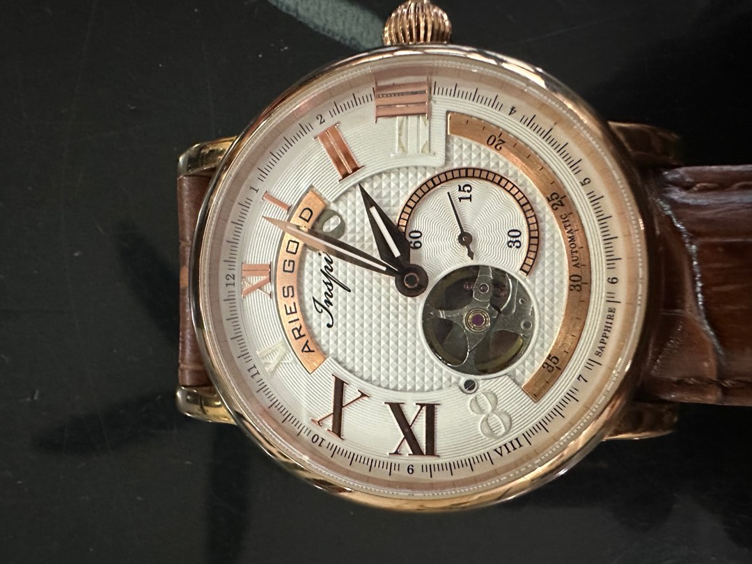 Aries gold automatic hotsell watch