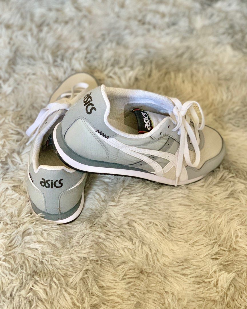 asics tiger all white