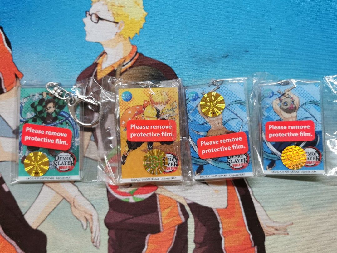 Assorted anime keychains (Category: Other Merchandise) located in Singapore. Submitted by hihi79 (Listing ID 1220149352, Image 2). Description: All is $5 each and the more you buy can nego Meet up only but can nego where to meet, would prefer to meet up in the East Side.