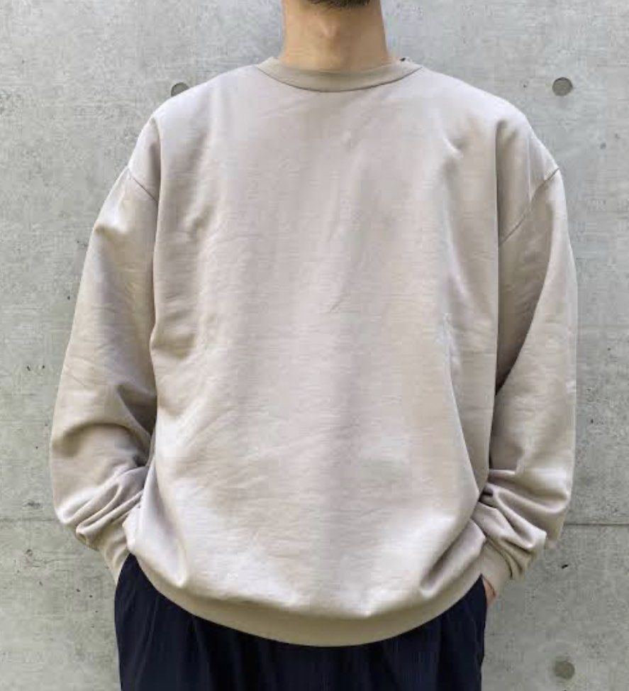 公式店舗 AURALEE ELASTIC HIGH GAUGE SWEAT P/O - トップス