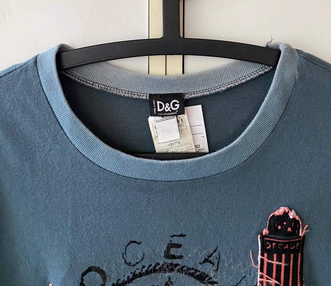 AUTHENTIC DOLCE & GABBANA MADE IN ITALY T SHIRT - F25, Men's Fashion, Tops  & Sets, Tshirts & Polo Shirts on Carousell