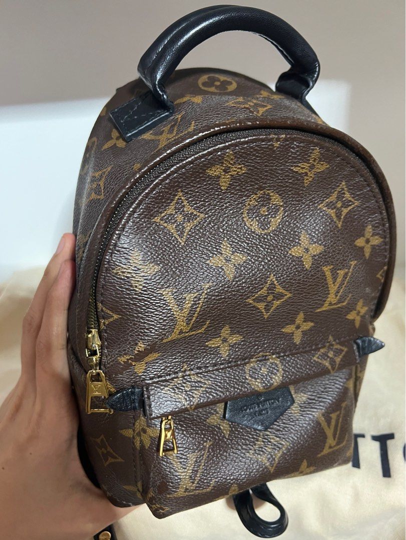 LNIB LV Lockme mini Backpack Black Calf GHW(Cash S$2,600