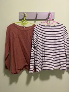 Baggy Shirt & Linen Blouse