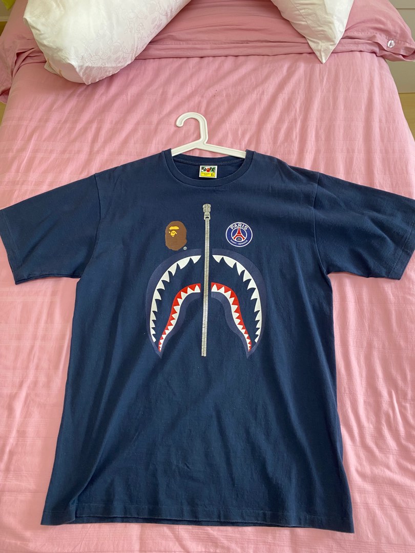 Bape x psg shark best sale