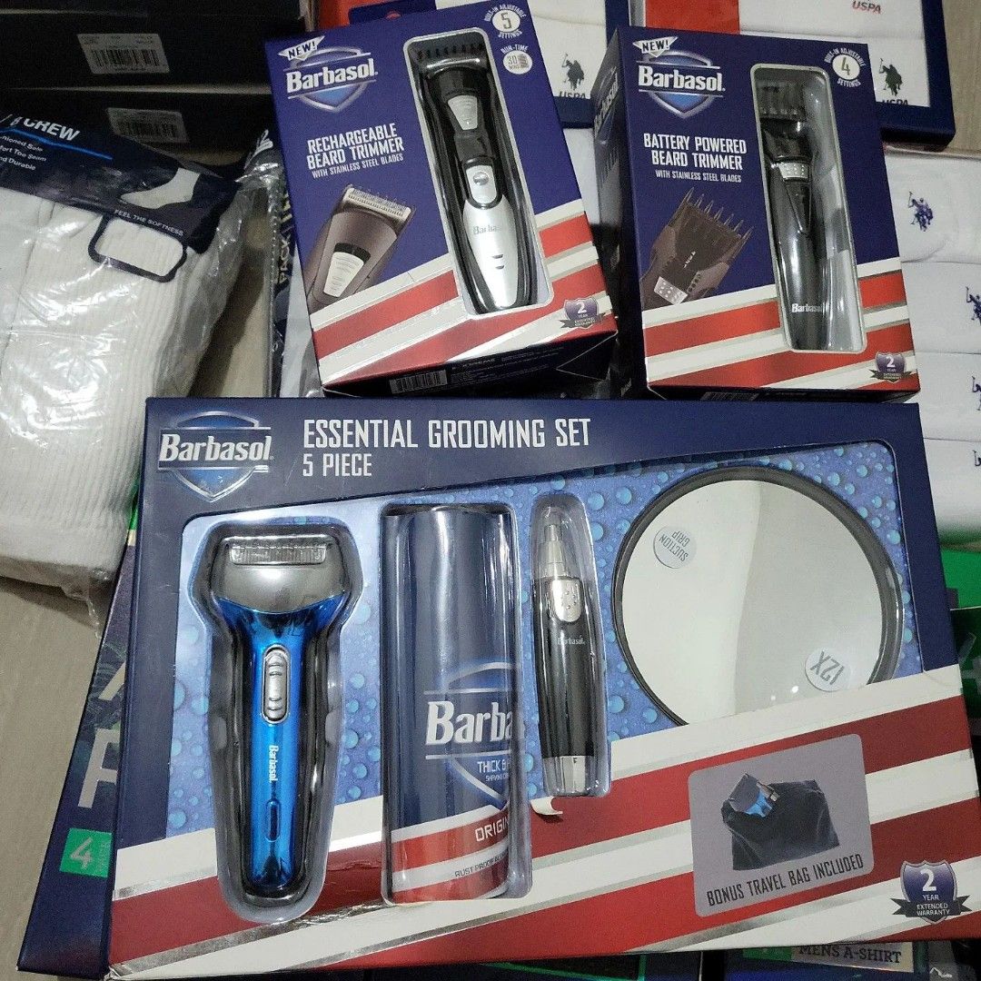 BARBASOL GROOMING SET, Beauty & Personal Care, Men's Grooming on Carousell