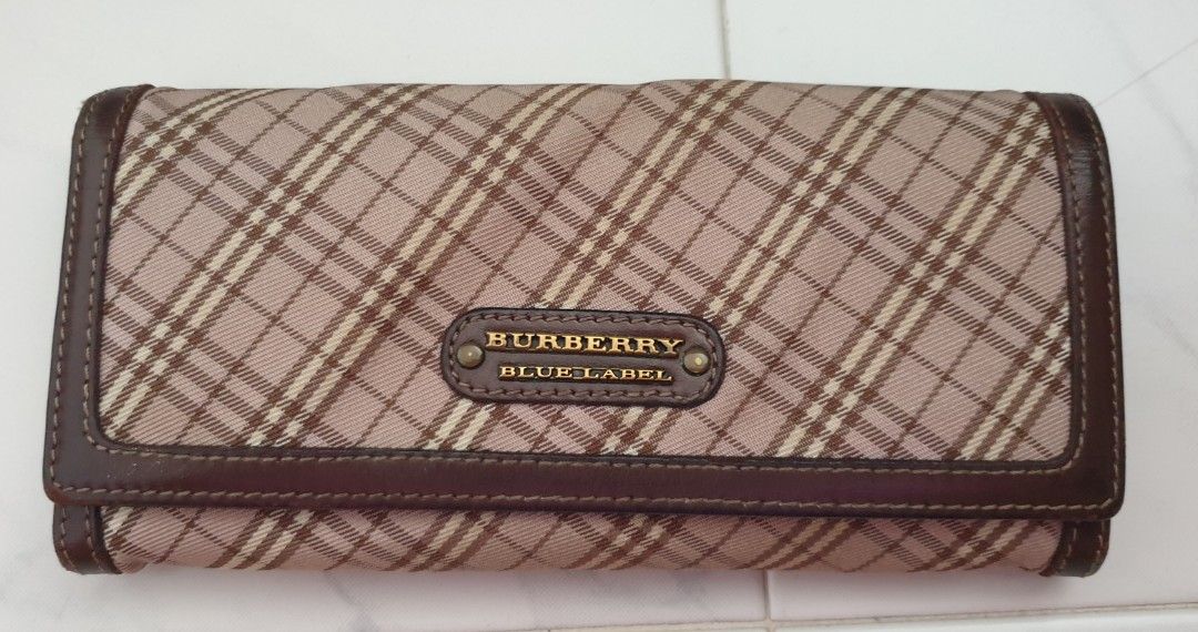 Burberry Blue Label - sent for cleaning before, Women's Fashion, Bags &  Wallets, Wallets & Card Holders on Carousell