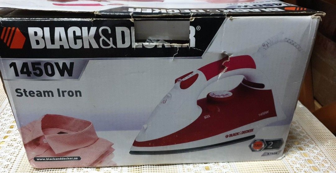 Black&Decker steam iron., TV & Home Appliances, Irons & Steamers on