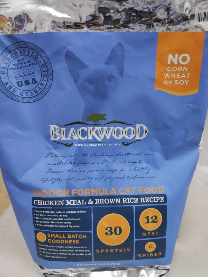 Blackwood indoor cat food store
