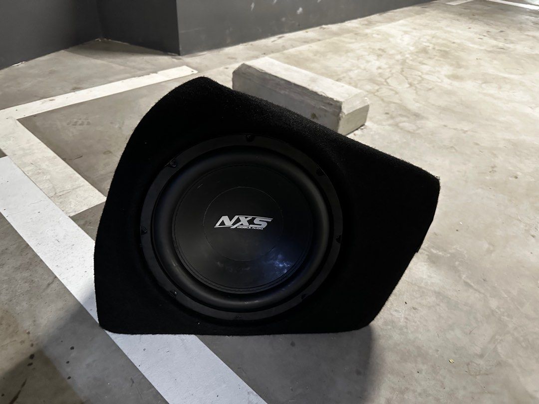 BMW F30 customised subwoofer box Car Accessories Accessories on