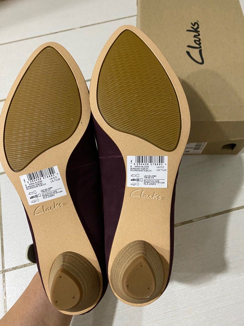 BN Clark s Mena Bloom Size 38 Women s Fashion Footwear Heels on Carousell