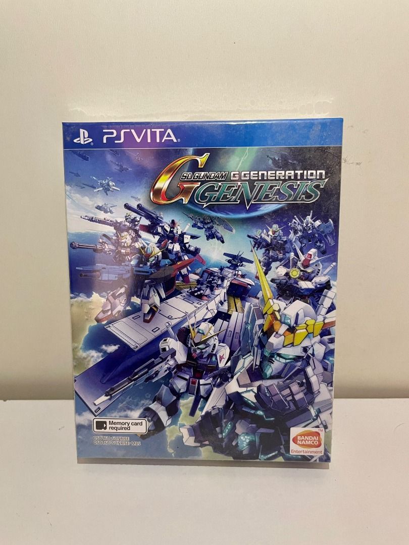 Sd gundam g generation genesis hot sale ps vita