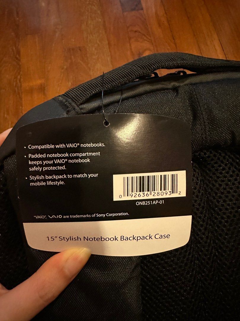 BNIP VAIO Backpack, Men's Fashion, Bags, Backpacks on Carousell