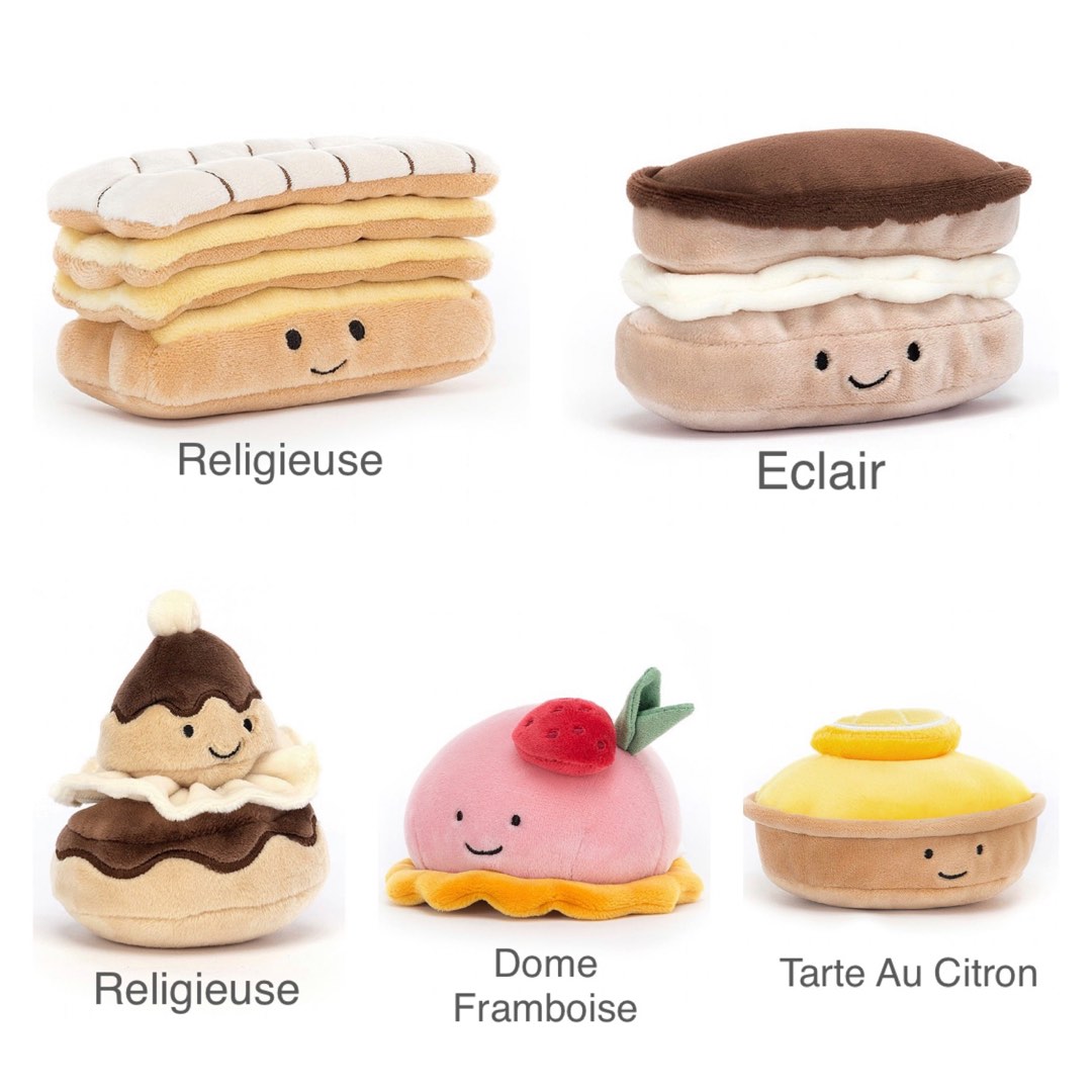 　ぬいぐるみ　Pretty patisserie Eclair Pretty Patisserie Éclair - Official Jellycat