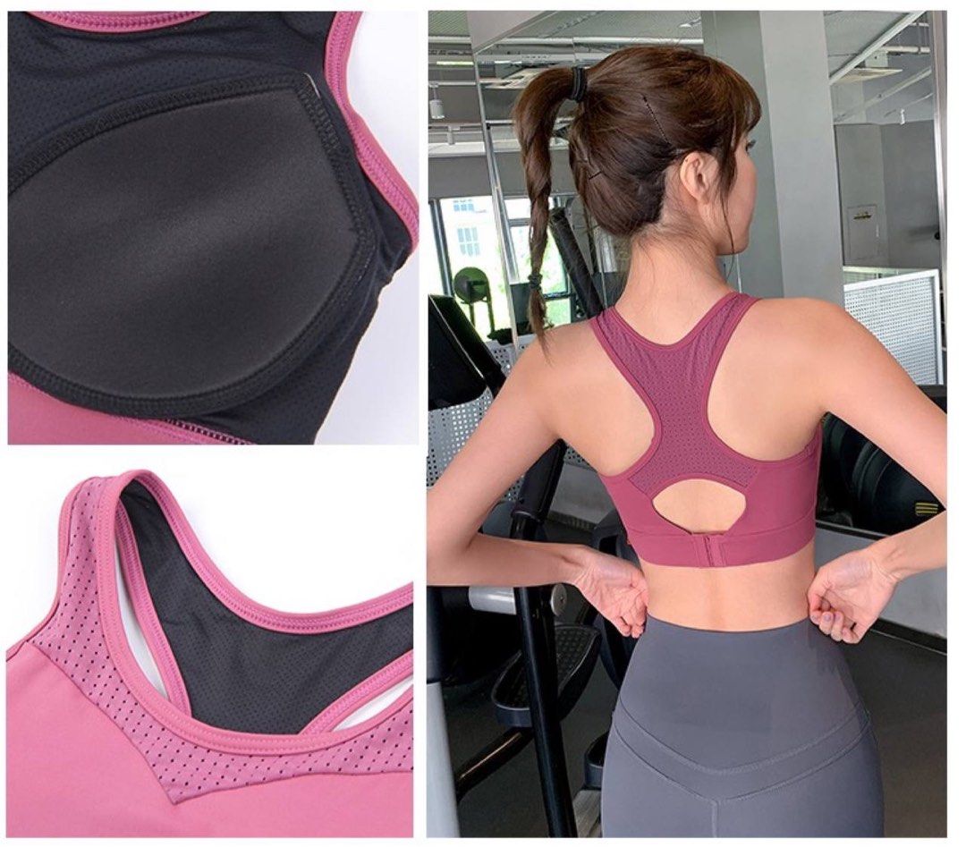 BOSPORT Shockproof Yoga Vest Sports Bra 👙, Women's Fashion