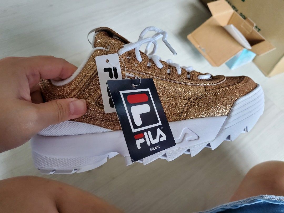 Fila glitter shoes store