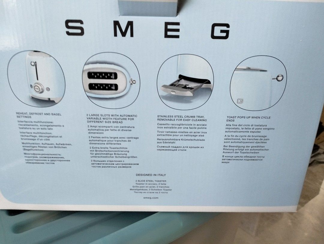 brand new SMEG bread toaster, TV & Home Appliances, Kitchen Appliances