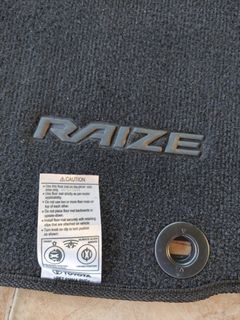 Brand new unused original car mat for Toyota Raize
