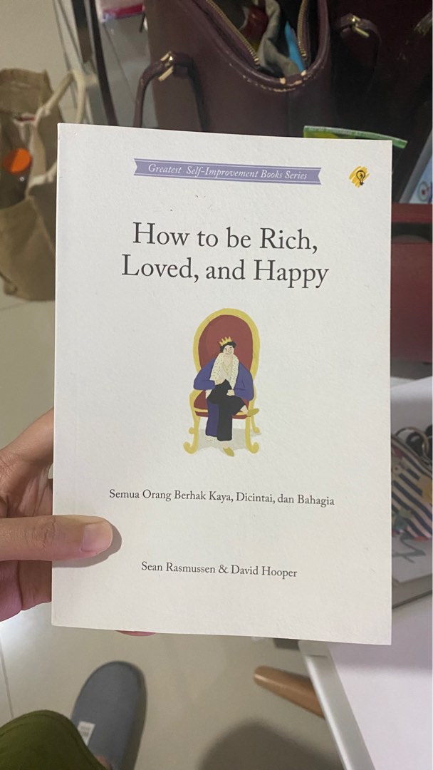 BUKU HOW TO BE RICH, LOVED, AND HAPPY on Carousell