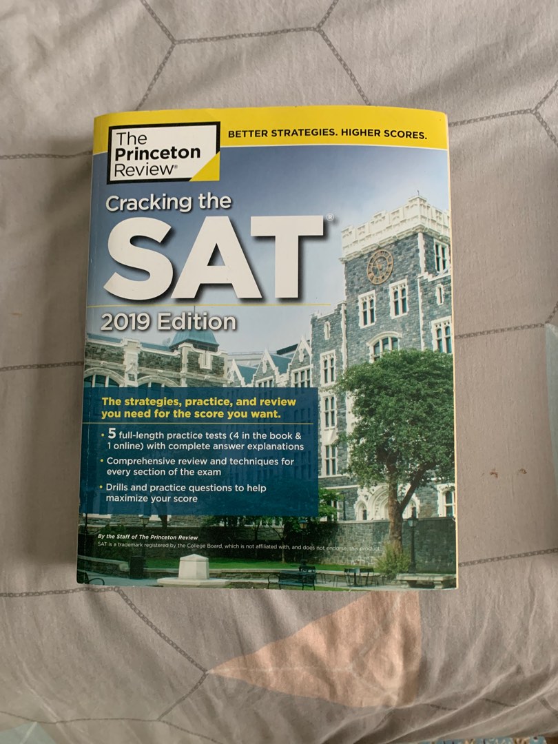 Buku SAT (Princeton Review SAT prep 2019 edition) on Carousell