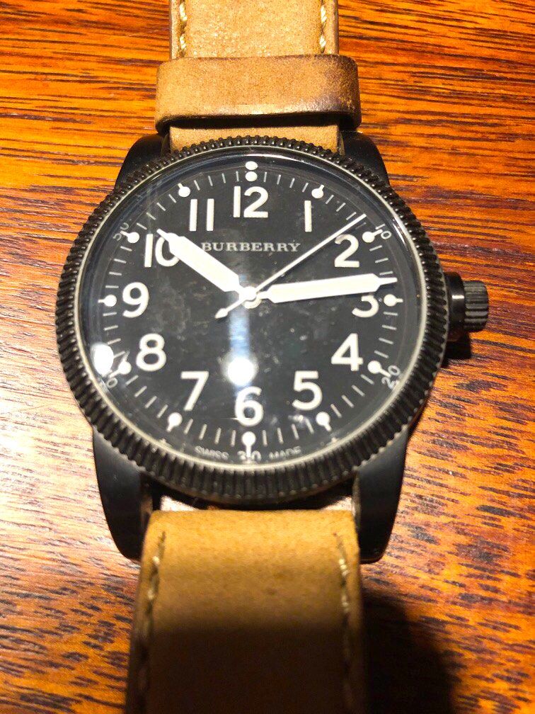 Burberry men watch, Men's Fashion, Watches & Accessories, Watches on  Carousell