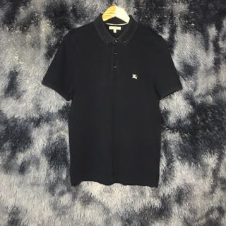 Burberry Polo Shirt Black | Medium