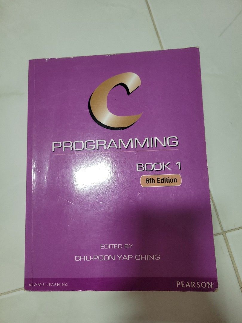 C Programming Textbook, Hobbies & Toys, Books & Magazines, Textbooks on