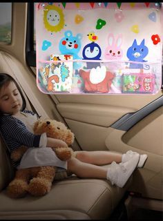 Car window curtain/ shield for baby / kids and child friendly / anti glare for sleeping