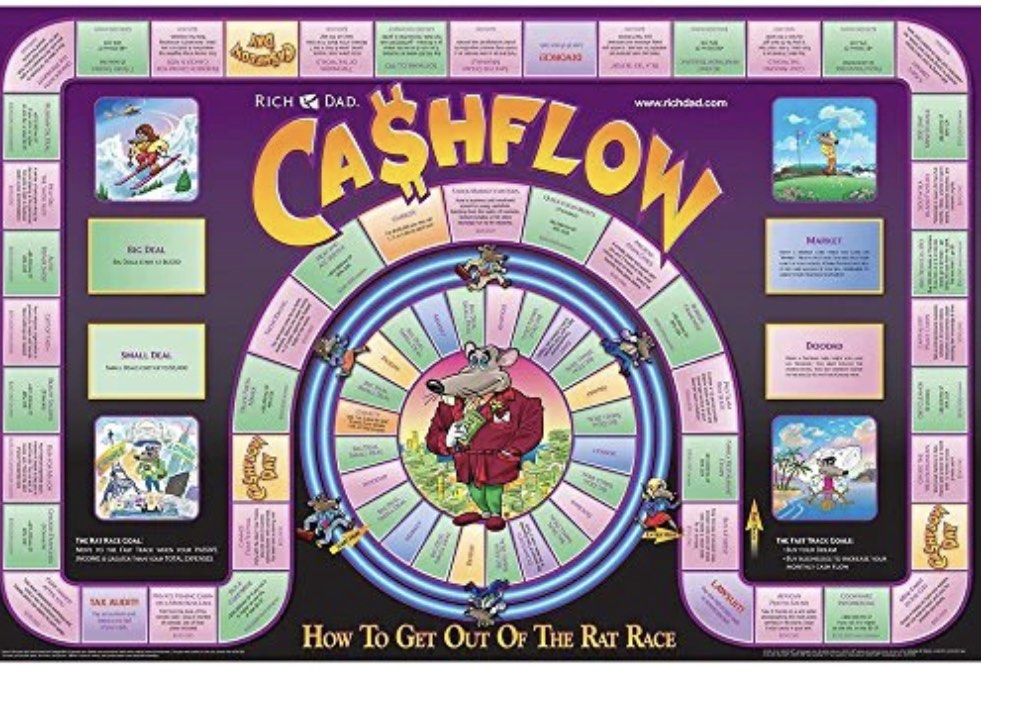 Cash flow game - used once, Hobbies & Toys, Toys & Games on Carousell