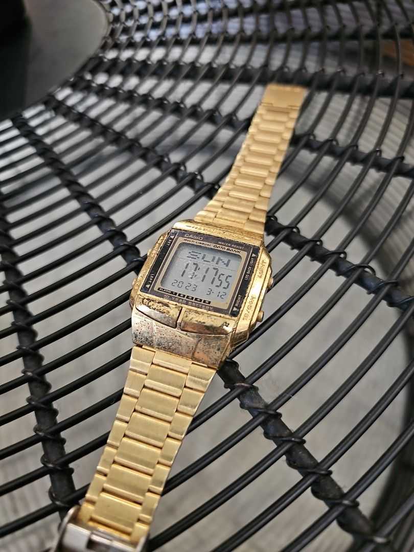 Casio DB 360 gold Men s Fashion Watches Accessories Watches