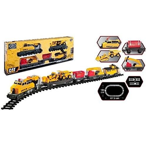 Caterpillar construction hot sale train set