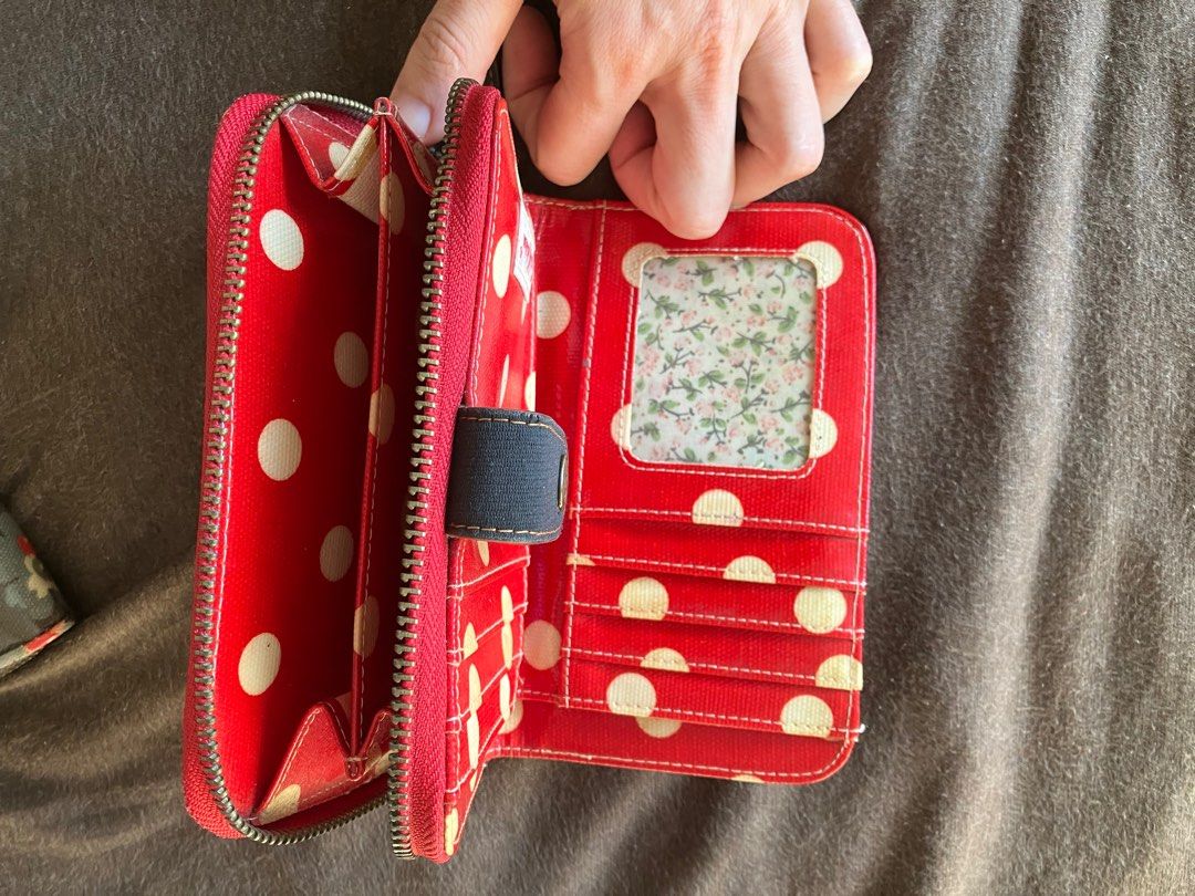 Cath kidston button spot purse outlet