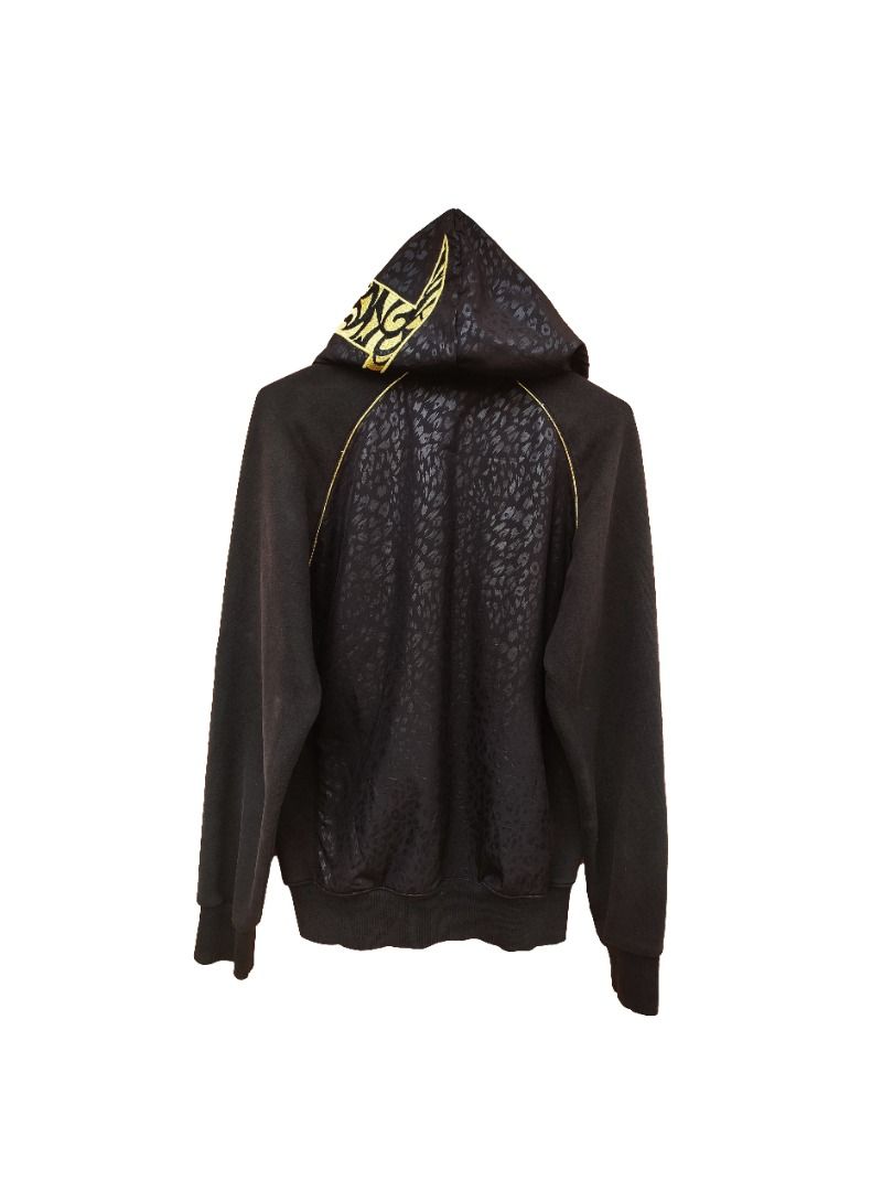 Champion black and deals gold hoodie