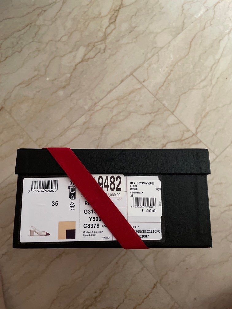 Chanel box, Luxury, Sneakers & Footwear on Carousell