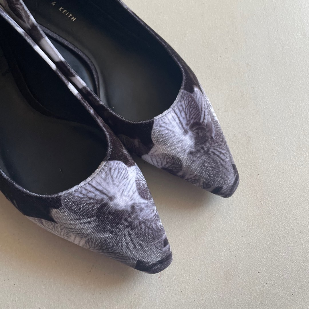Charles and discount keith floral shoes