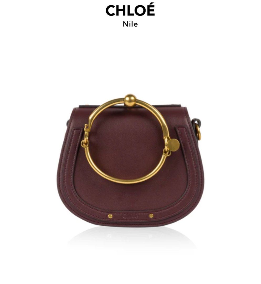 Chloe nile burgundy discount
