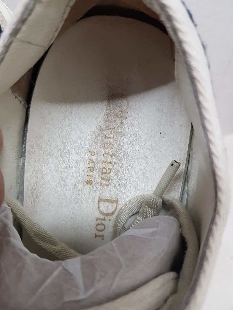 christian dior low cut sneakers