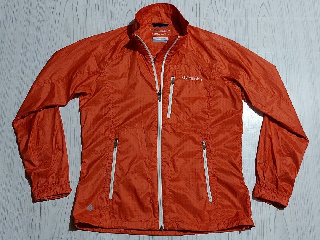 COLUMBIA Omni Wick Evap Windbreaker Packable Jacket for Women Sz
