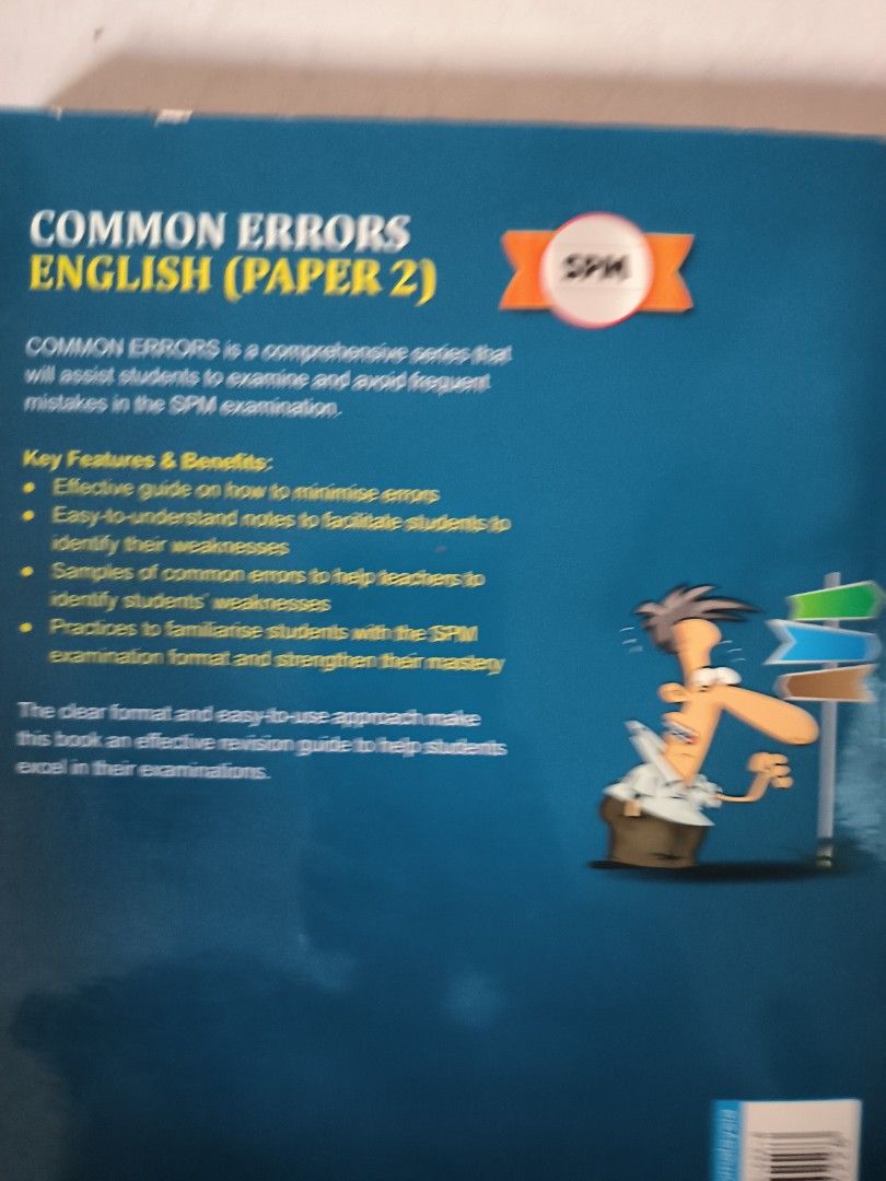 Common Errors English Paper 2 Spm Hobbies Toys Books Magazines Common Errors English Paper 2 Spm Hobbies Toys Books Magazines